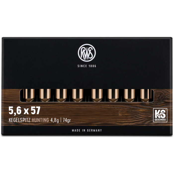 Amunicja RWS 5,6x57 KS 4,8g